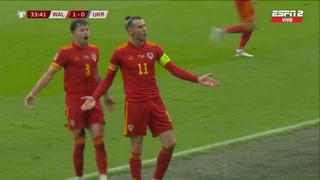 Gales huele el Mundial: autogol de Yarmolenko tras un remate de Bale para el 1-0 en repechaje [VIDEO]
