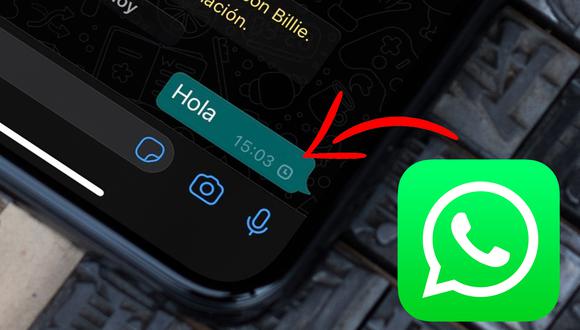 De esta forma podrás solucionar si te aparece este extraño círculo al lado de tu mensaje de WhatsApp. (Foto: Depor)