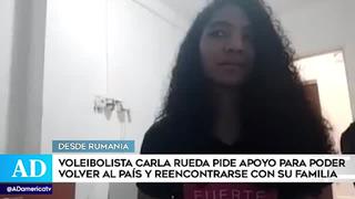Carla Rueda pidió apoyo para regresar al Perú en vuelo humanitario