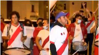 Aliento a la ‘Blanquirroja’: así fue el banderazo de los hinchas de la Selección Peruana