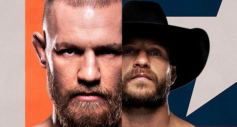 McGregor vs Cowboy Cerrone se enfrentan en la estelar del UFC 246 desde Nevada. (Foto: UFC)