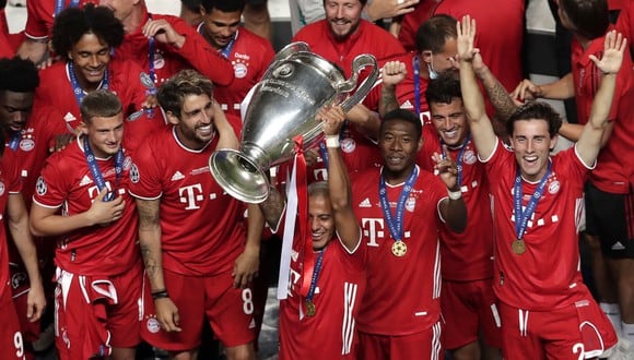 Bayern Múnich venció al PSG y se cosagró campeón de la Champions League en agosto. (AFP)