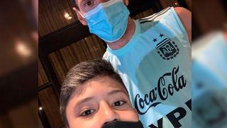 Cumplió un sueño: el emotivo posteo del niño brasileño que se sacó una foto con Messi