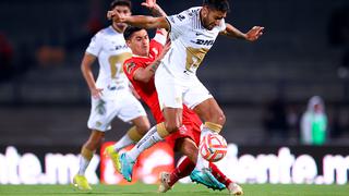 Pumas anota en los últimos minutos y empata 1-1 con Toluca en la Copa Sky 2022