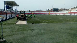 Deportivo Municipal: césped artificial del estadio Iván Elías Moreno fue removido