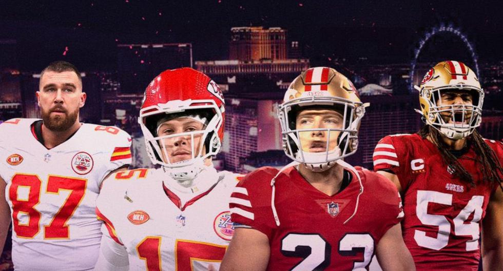 Transmisión oficial vía FOX Sports En Vivo y En Directo del Super Bowl 2024 con el show de medio tiempo y el juego entre Kansas City Chiefs y San Francisco 49ers hoy desde Las Vegas. (Foto: Noé Yactayo)