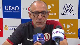Marcelo Herrera, asistente técnico de la ‘U’: “Estamos muy contentos con el rendimiento del equipo”