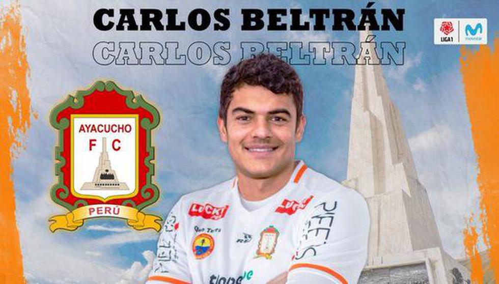 Carlos Beltrán jugará en Ayacucho FC (Foto: Facebook)