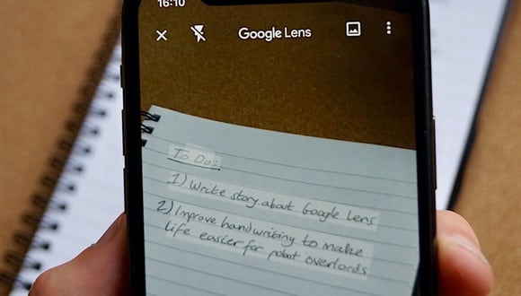 Google Lens te ayudará a copiar el texto que figure sobre cualquier objeto. (Foto: Google)