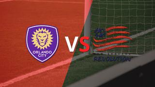 Victoria parcial para Orlando City SC sobre New England Revolution en el estadio Exploria Stadium