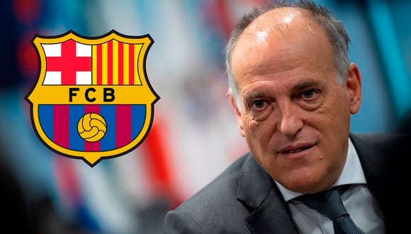 Barcelona pide la dimisión de Javier Tebas, presidente de LaLiga, con un fuerte comunicado (Foto: Goal/Getty Images).