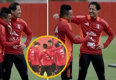 Selección peruana: Así fue el reencuentro de Gianluca Lapadula y Christian Cueva en Videna