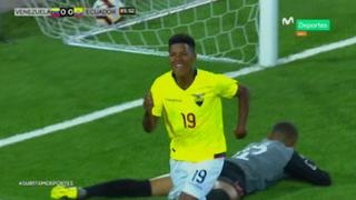 El primero del Sudamericano Sub 17 en Perú: Pedro Vite adelantó a Ecuador ante Venezuela [VIDEO]