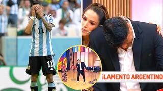 ‘Checho’ Ibarra se muestra desconsolado tras derrota de Argentina ante Arabia Saudita