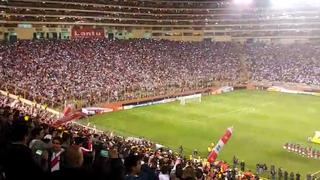 Selección Peruana: así se vivió el himno nacional en las tribunas del Monumental [VIDEO]
