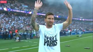 Enloquecieron: el espectacular recibimiento del Parque de los Príncipes a Lionel Messi [VIDEO]