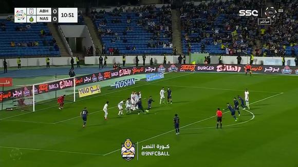 Gol de Cristiano Ronaldo para el 1-0 de Al Nassr. (Video: SSC)