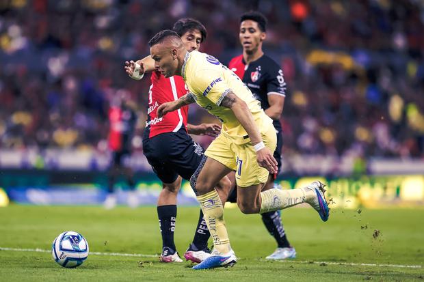 América y Atlas se vieron las caras en la jornada 10 del Clausura 2024 de Liga MX | Foto: América