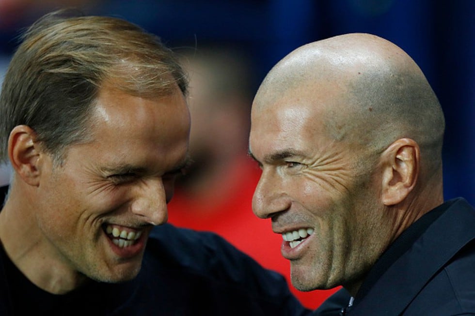 Los onces de Zidane y Tuchel para el duelo por ‘semis’ de Champions. (Foto: Agencias)