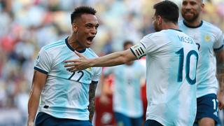 Con goles de Lautaro y Lo Celso: Argentina eliminó a Venezuela y está en las semifinales