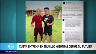 Christian Cueva se pone en forma con un entrenador personal en Trujillo
