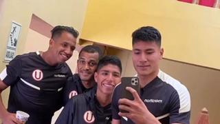 Un ‘pibe’ más del plantel: la divertida fotografía de Quina con los jóvenes de Universitario