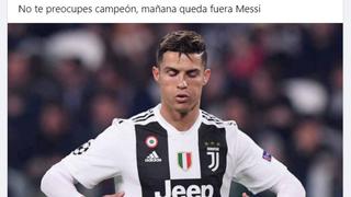 Los memes se burlan de Cristiano Ronaldo tras eliminación de Juventus en la Champions League