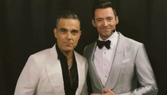 Hugh Jackman y Robbie Williams trabajarán juntos en la secuela de "The Greatest Showman" (Foto: Instagram)
