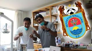Copa Perú: futbolistas de Binacional también 'juegan' de dentistas