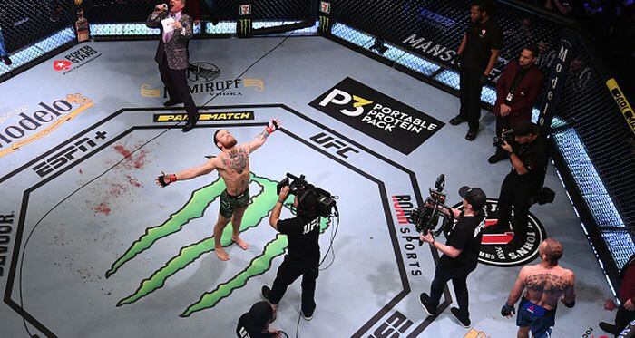 Dana White planea realizar su evento del 23 de mayo en Las Vegas. (Getty Images)