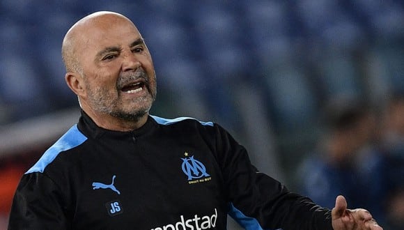 Jorge Sampaoli es entrenador del Olympique Marsella desde febrero del 2021. (Foto: AFP)