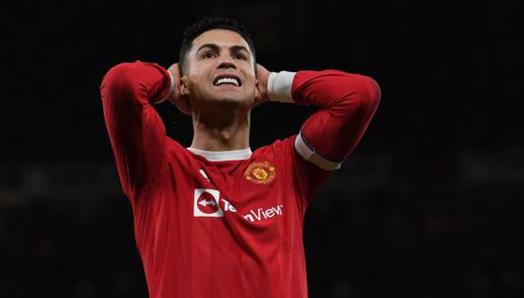 Cristiano Ronaldo sufrió una lesión en la espalda. (Foto: AFP)
