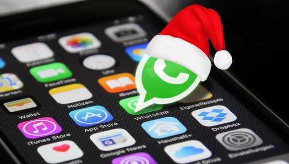Cambia WhatsApp y pásalo al estilo navideño de forma sencilla en tu iPhone. (Foto: Pixabay/Google)