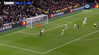 ¡Acarició la gloria! David Neres estrelló el balón en el palo en el Tottenham-Ajax por Champions [VIDEO]