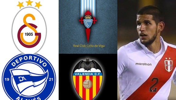 Galatasaray, Celta de Vigo, Alavés y Valencia son algunos de clubes que han sido vinculado a Luis Abram. (Fotos: Agencias)