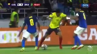 Magia: Luis Díaz dejó en ridículo a dos jugadores en el Colombia vs. Brasil en Barranquilla [VIDEO]