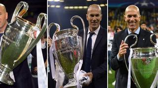 Hace historia: el récord de Zidane al conseguir la Champions League con Real Madrid