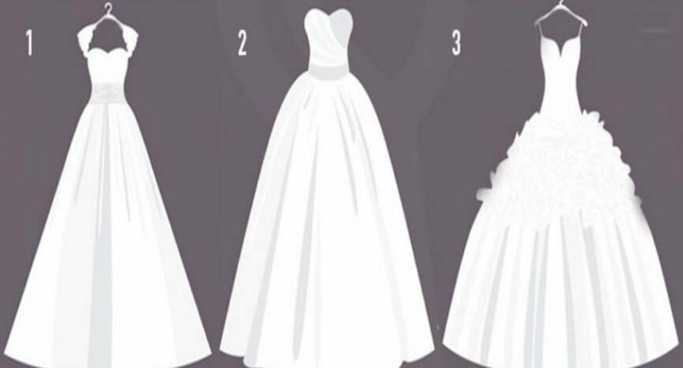 Visual Test |  Mention what is your favorite wedding dress and you will know how you behave in the relationship |  Mexico