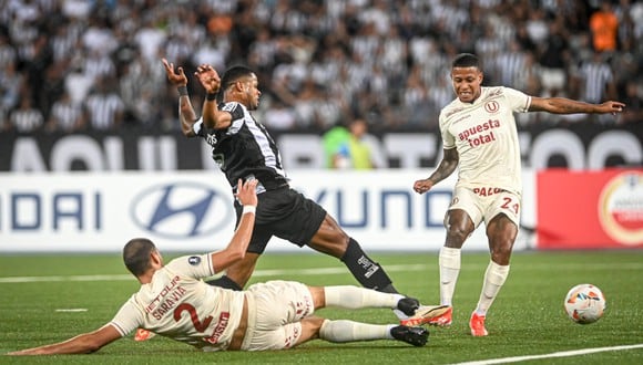 Universitario y Botafogo jugaron, en Brasil, por Copa Libertadores (Foto: CONMEBOL)