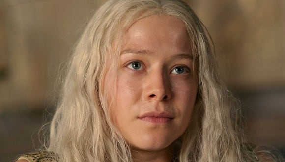 Emma D'Arcy como Rhaenyra Targaryen en la serie "House of the dragon" (Foto: HBO)
