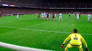 Lionel Messi marcó golazo de tiro libre al Celta y superó a Ronaldinho