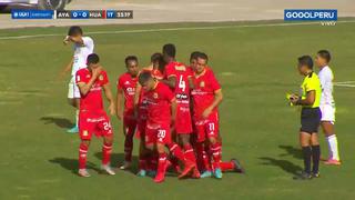 De ida y vuelta: Daniel Morales anotó el 1-0 y Othoniel Arce puso el 1-1 en Ayacucho vs. S. Huancayo [VIDEO]