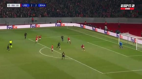Gol de Dani Ceballos para el 3-2 de Real Madrid vs. Unión Berlín. (Video: ESPN)
