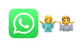 Por qué razón este emoji de WhatsApp encoge los hombros