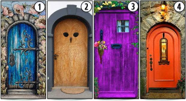 Visual test: choose a door and you will know if the life path you chose suits you.  (Photo: Cool.Guru)