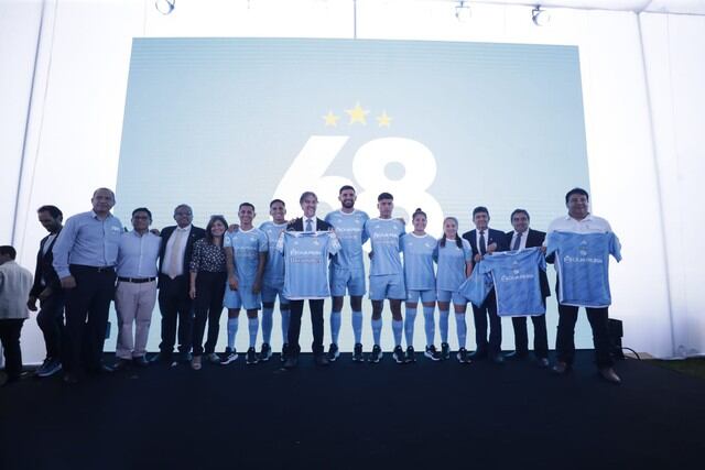 Presentación de camiseta del equipo Sporting cristal  por sus 86 años. (Foto: Hugo Pérez / @photo.gec)