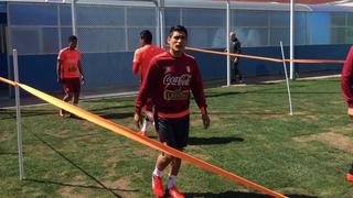 Selección Peruana: Ávila se sumó a la práctica bicolor y quiere ser titular (VIDEO)