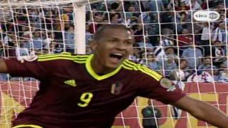 Venezuela vs. Uruguay: Rondón y el gol que apeligra situación de charrúas