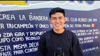 Carlos Gómez, juvenil de Alianza Lima: “La ‘U’ es fuerte, pero el grupo saldrá por el triunfo”
