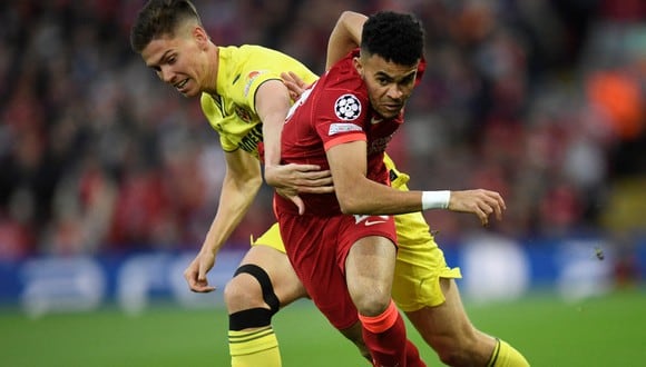 Liverpool vs. Villarreal se enfrentaron por Champions League. Fuente: EFE